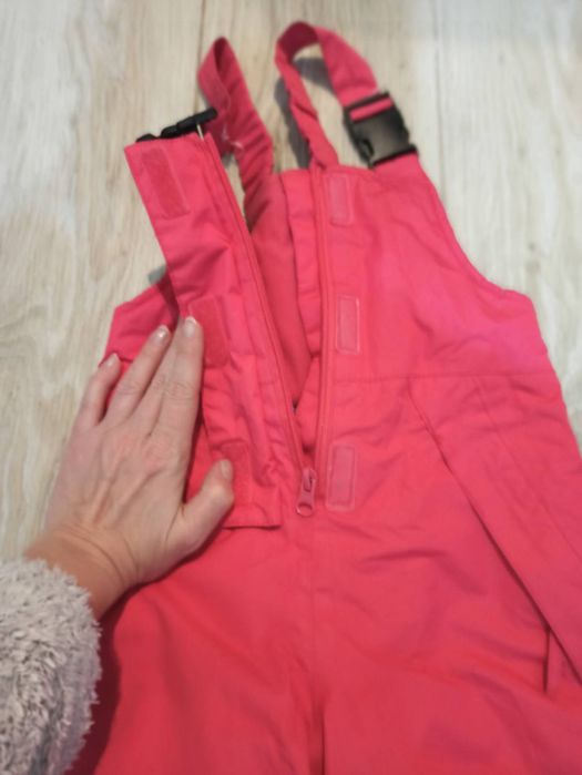 Kombinezon Spodnie na śnieg zimowe spodnie ocieplane 98