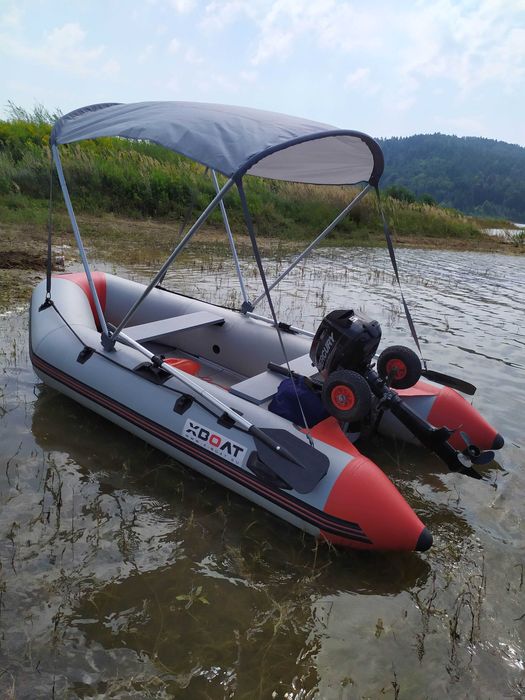 Ponton X-BOAT 320 wraz silnikiem Mercury 5KM