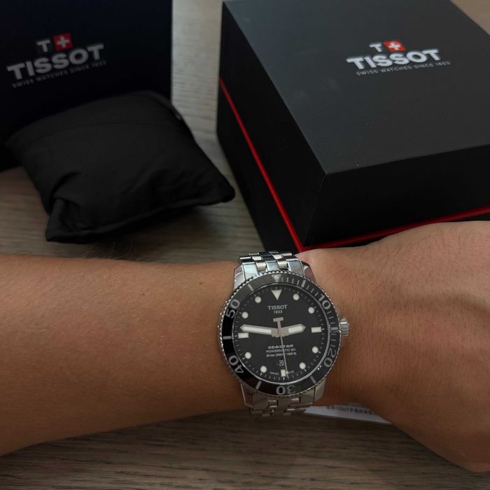 Tissot Seastar 1000 Powermatic 80 — ідеальний стан, повний комплект