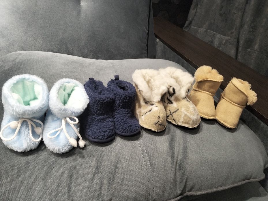 Уггі, теплі тапулі, пінетки від 0-12 міс. Угги тапули пинетки немовлят