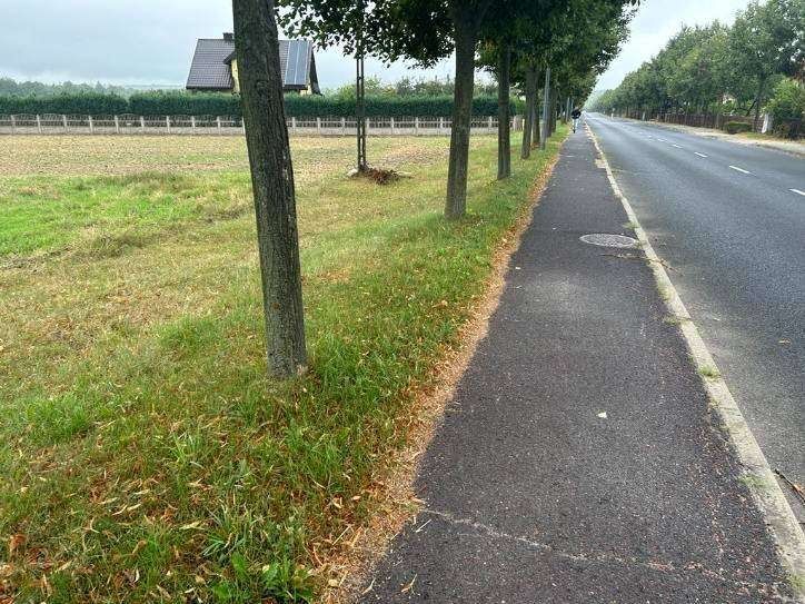 Działka budowlana 1210 m2  Łękińsko