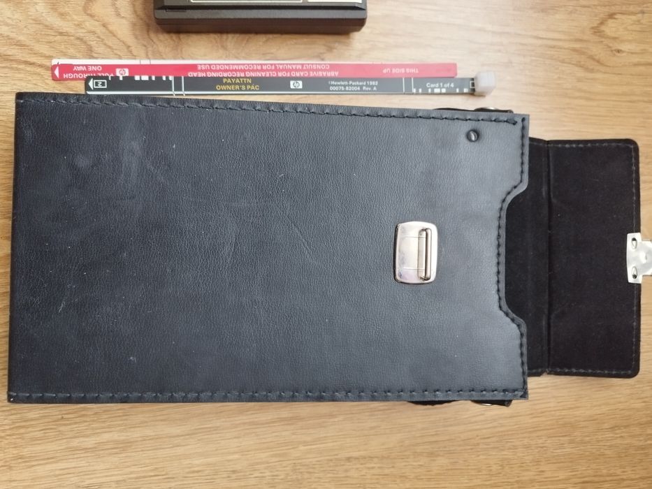 Hewlett-Packard HP-75C, przenośny komputer kieszonkowy z 1982 roku.