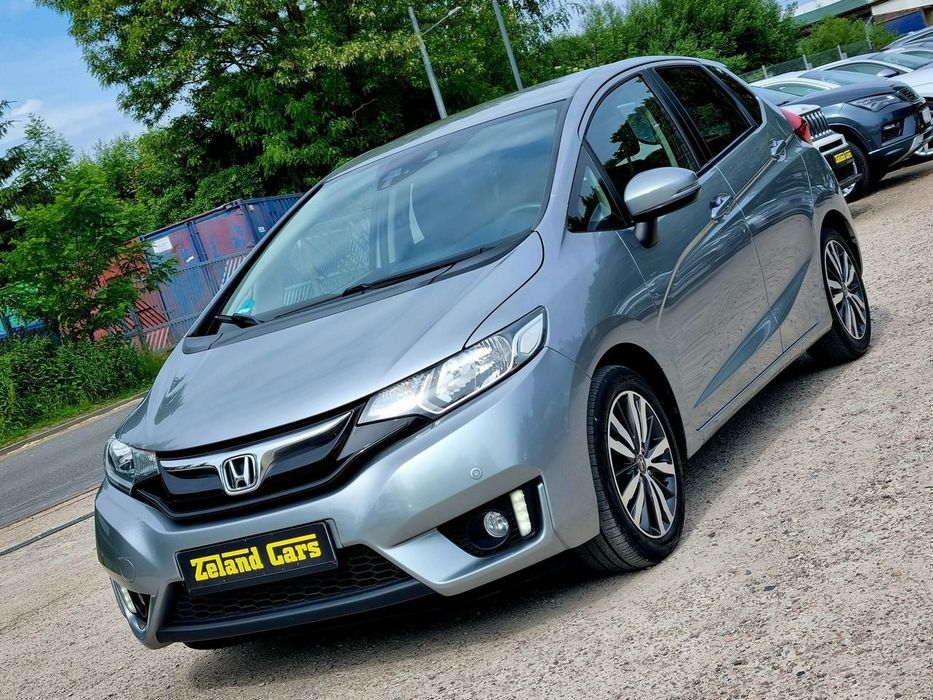 Honda Jazz 1Wł LED Serwis Kamera Climatronic Parktronic Tempomat Gwarancja!