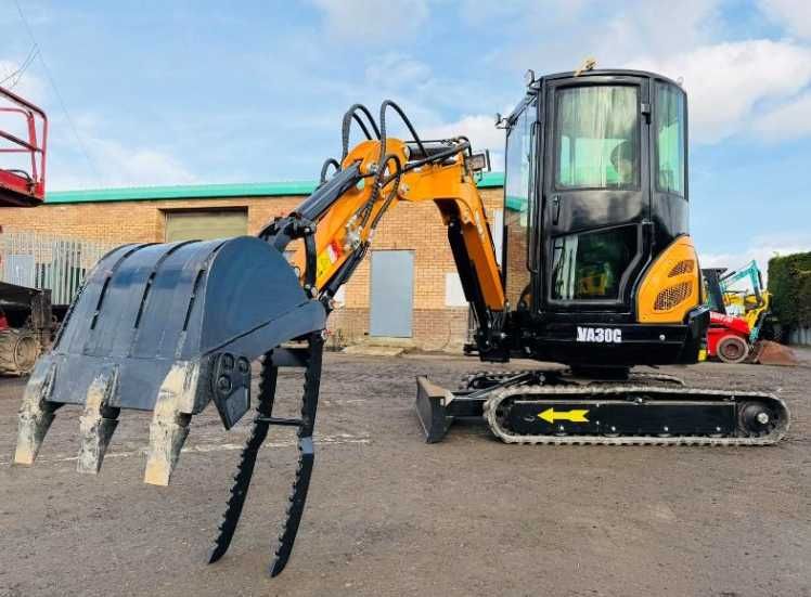 Міні екскаватор /НОВИЙ/ MIVA VA30G /вага 3 тони/2025 р