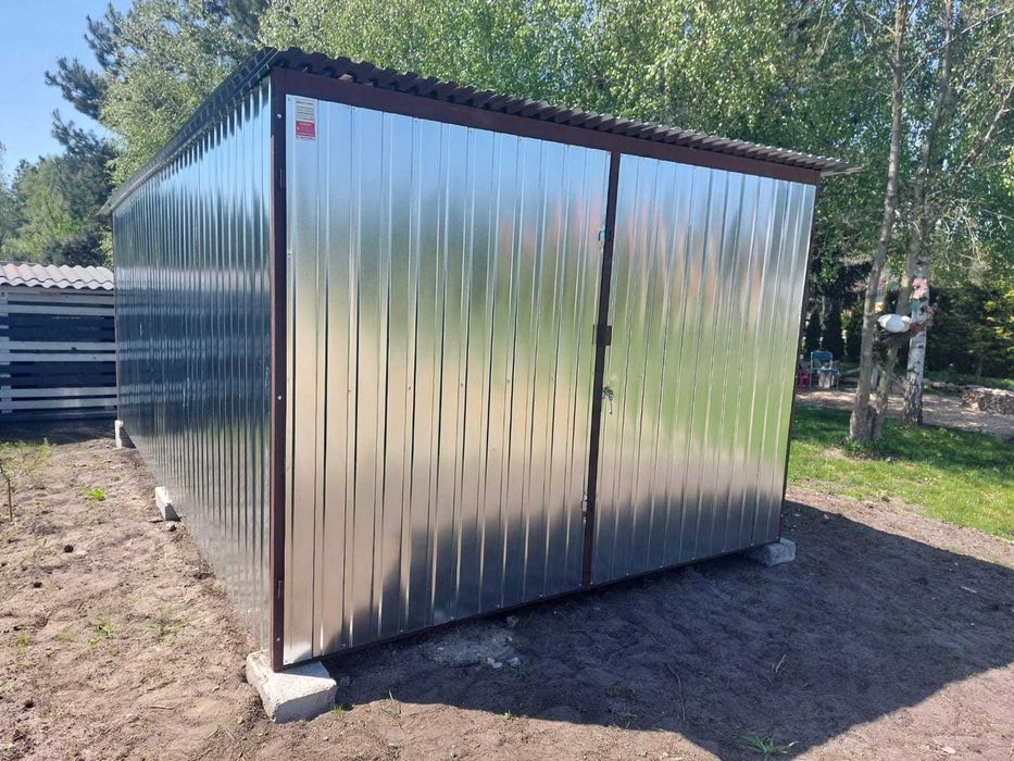 Garaże blaszane GARAŻ BLASZANY cała POLSKA szybki termin MOCNY blaszak