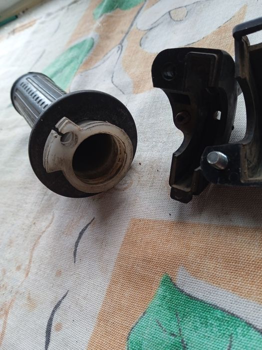 Ручка газа на мото или скутер