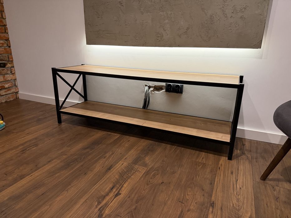 Stolik RTV - Stalowy