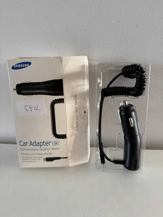 Ładowarka samochodowa Samsung USB micro B nowa