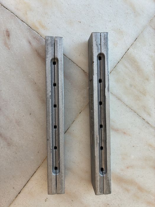 Molde chumbadas pesca olivas de 12 e 15gms com furo