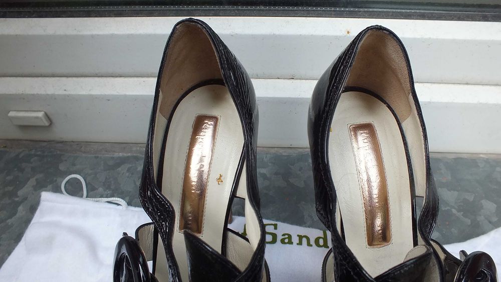 Piękne sandały skóra droga marka Rupert Sanderson38