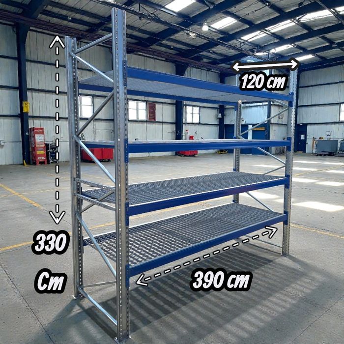 Regały magazynowe paletowe półkowe