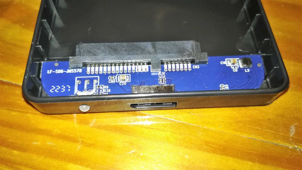 Caixa Externa para Disco Rigido 2.5'' USB 3.0 - Novo e Lacrado.