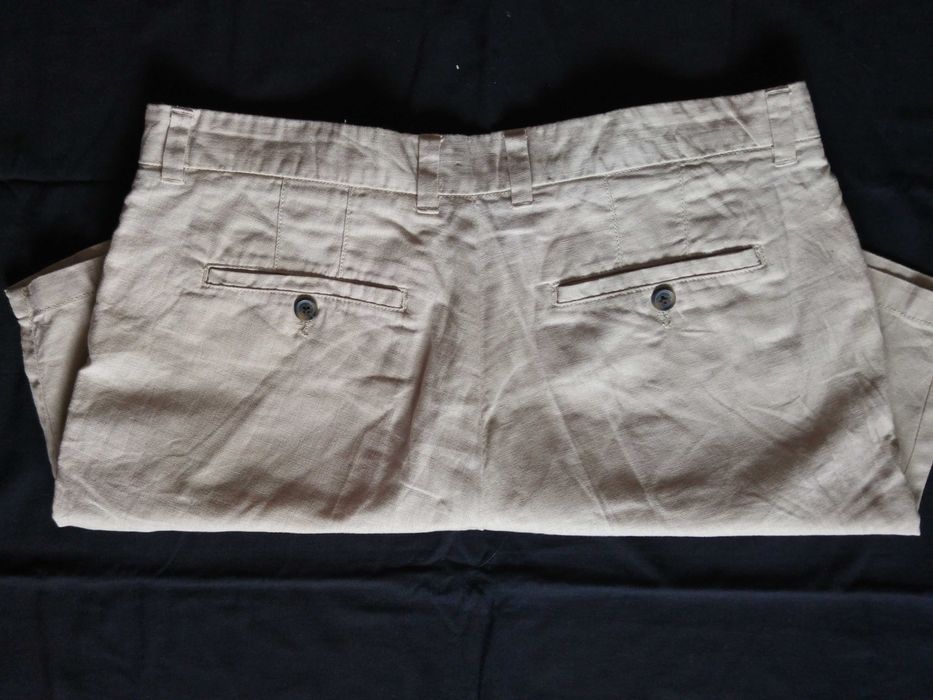 Spodenki lniane męskie