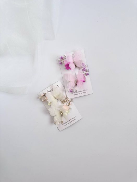 Резинки для волосся, бантики для волосся, заколки, обруч, прикраси