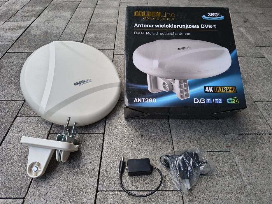 Antena wielokierunkowa DVB-T GoldenLine ANT 360 Götze & Jensen