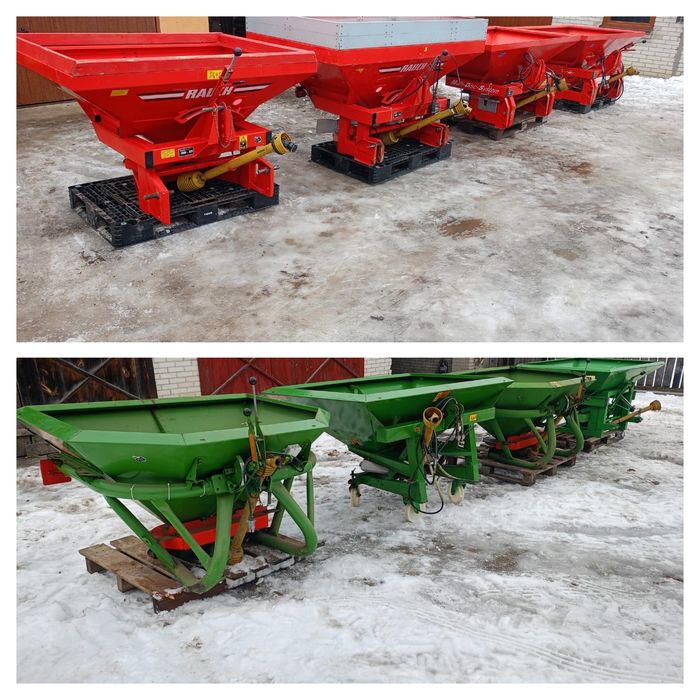 Rozsiewacz Rauch ZSA600;ZSB;MDS;Amazone Zaf 603,ZAX Perfect, Rotina