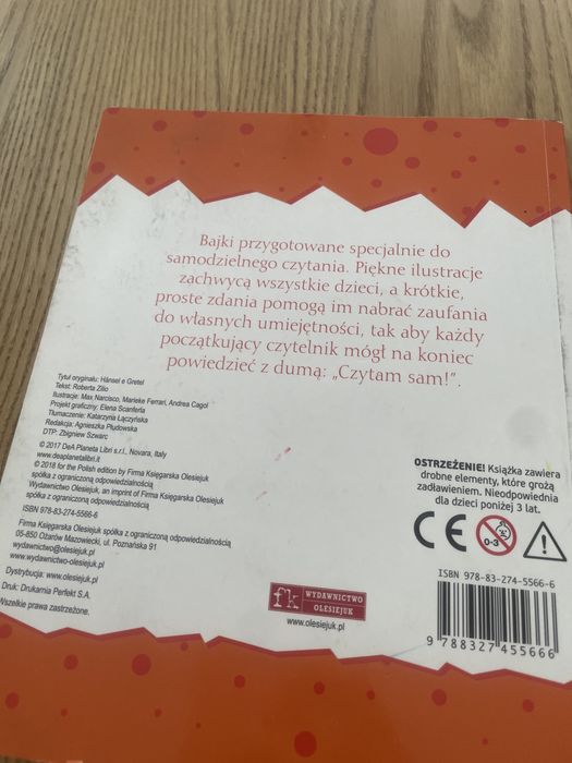 Czytam sam jaś i małgosia