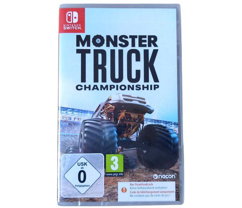 NA LEWARA gra Monster Truck Championship na Nintendo Switch  NOWA