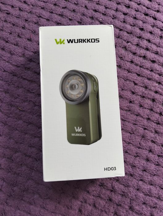 Wurkkos hd03 mini latarka EDC nowość! RGB USB-C
