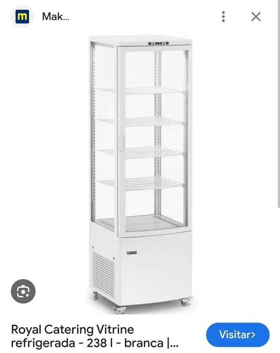 Vitrine refrigeradora