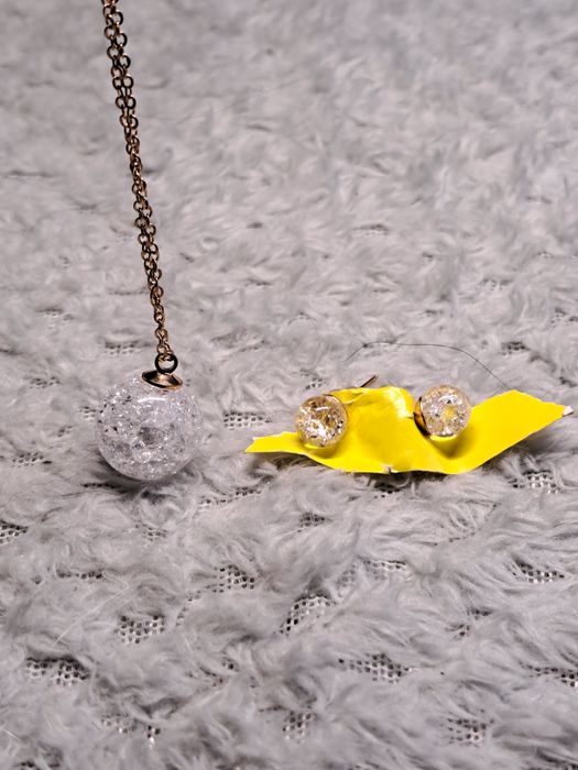 Naszyjnik plus kolczyki 40