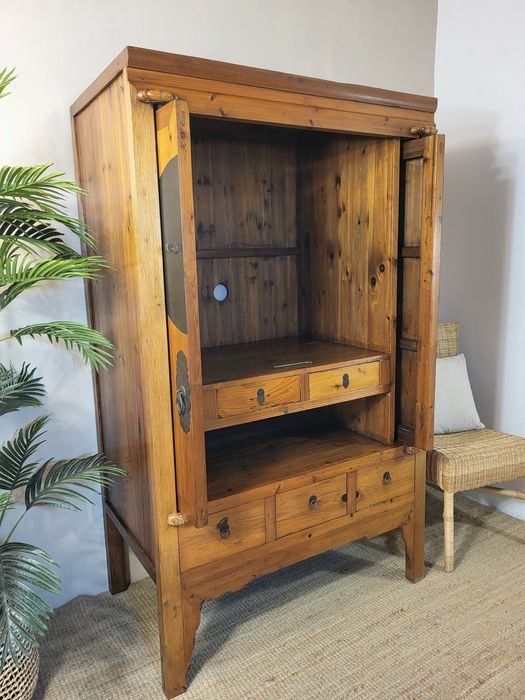 armario, bar, garrafeira, aparador, oriental  asiático  rustico