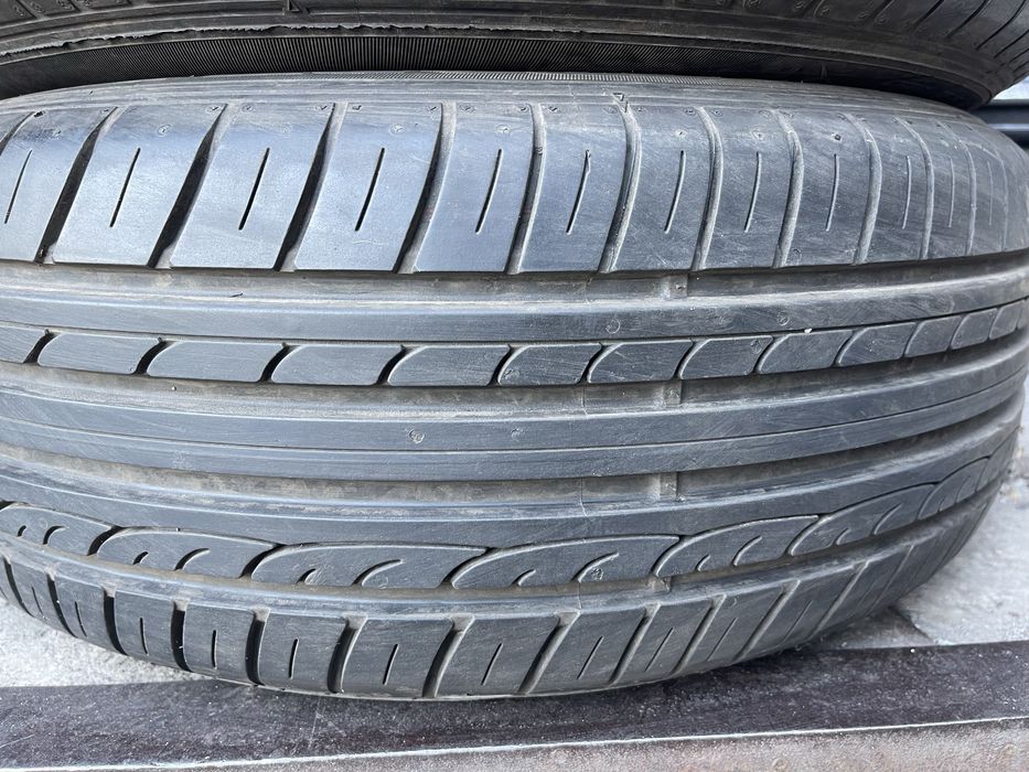 Шины 205/55 R16 Dunlop Sport б/у пара 7мм лето U6