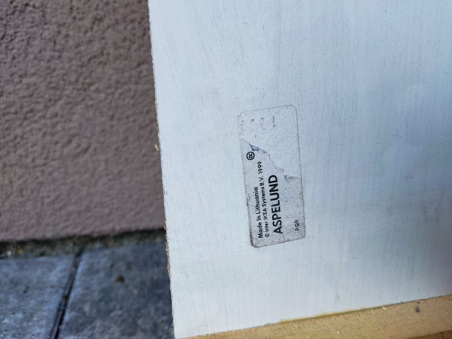 Szafa ubraniowa biała