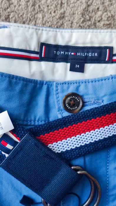 Calções + Cinto Tommy Hilfiger NOVOS