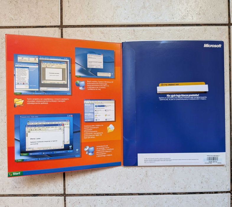 Windows xp Professional / Wersja 2002 / PL
