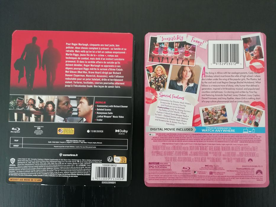Blu-rays Steelbook (Preço individual)