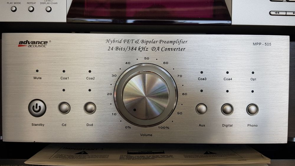 Pre Amplificador Advance Acoustic MAP-505