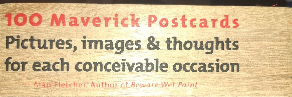 100 postais do Designer Alan Fletcher