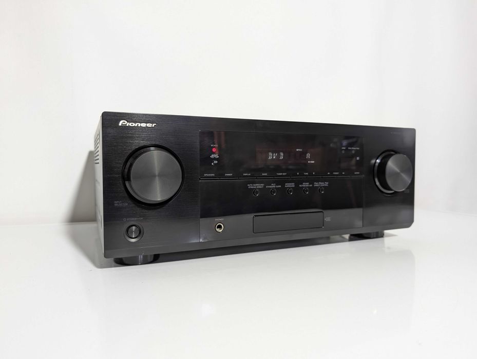 5.1 Ресивер Pioneer VSX-527, має 130 Вт/канал/ HDMI/ ARC/ USB/ HD Audio/ ЦАП/ AirPlay/ vTuner