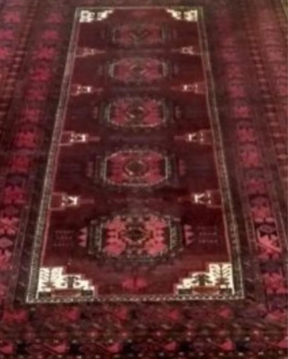 Tapete Beloudj - Dimensões ;257 cm - 151 cm Lã sobre algodão