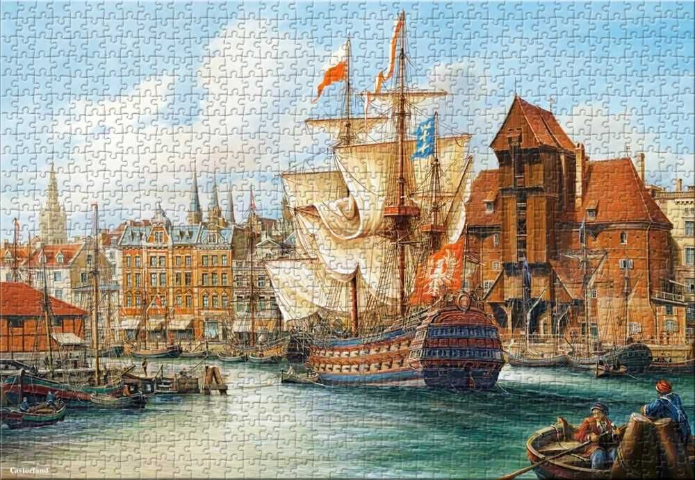 puzzle Stary Gdańsk . Copy of The Old Gdansk.