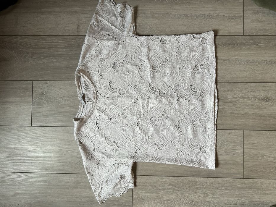 Bluzka z koronki, zara