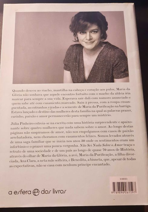 Não sei nada sobre o amor - Júlia Pinheiro