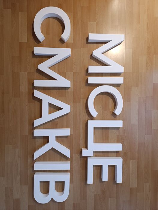 Пінопластові Букви. Вивіски, Логотипи. Написи, Імена для декору