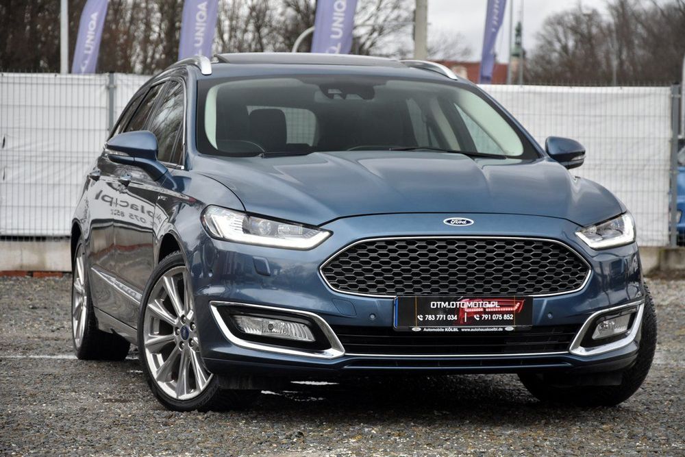 Ford Mondeo VIGNALE FUL LED skóra grzane fotele navi. Idealny
