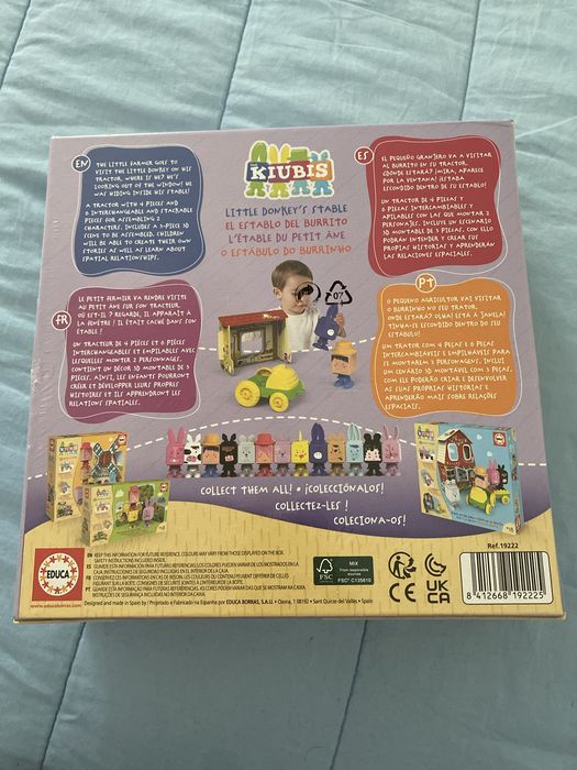 Jogo Educativo EDUCA The Kiubis O Estábulo do Burrinho