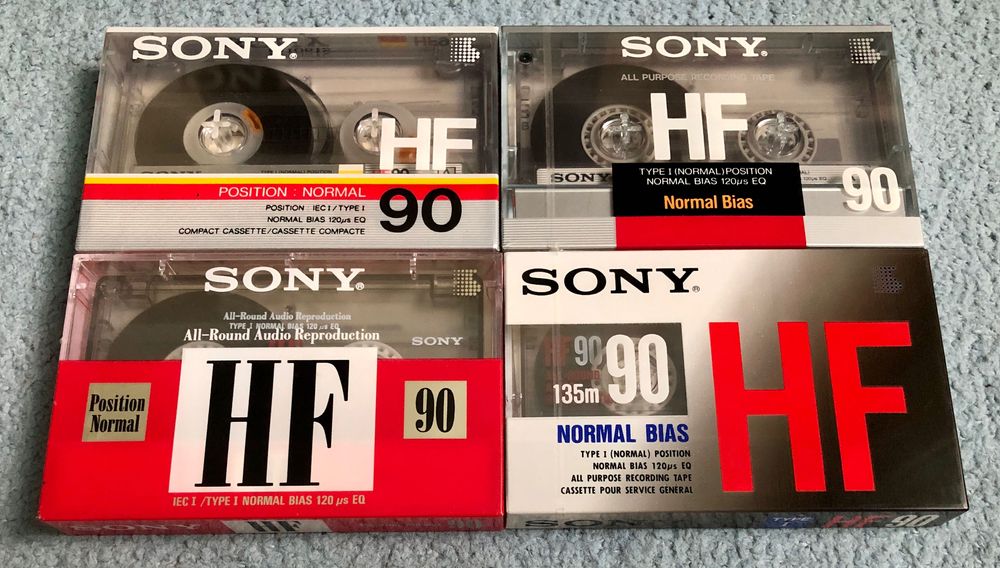 Аудиокассеты новые, запечатанные