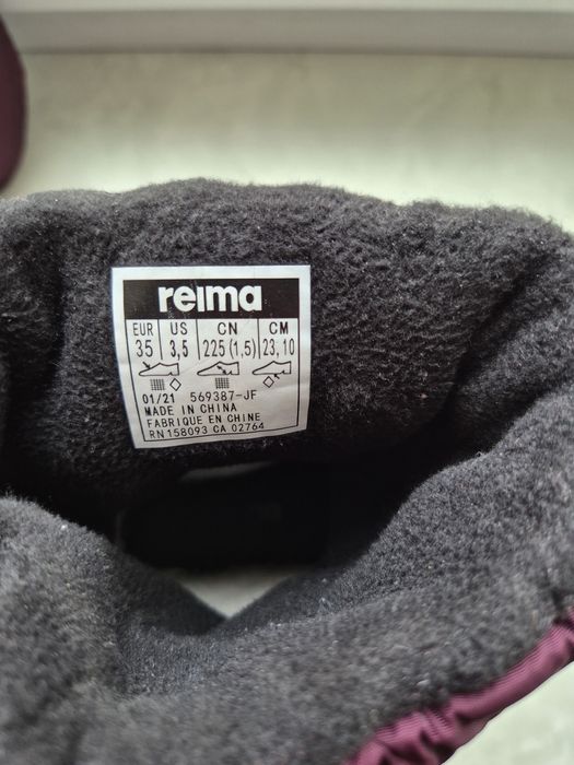 Чоботи Reima 35 р.