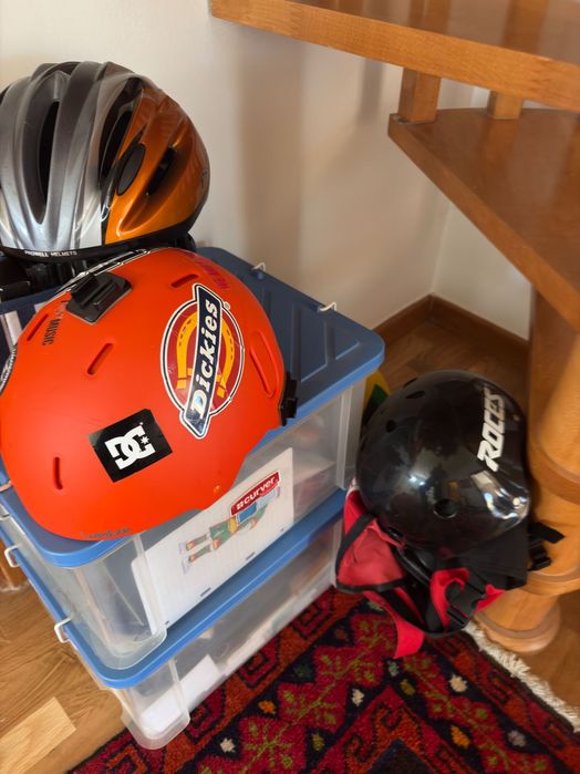 Capacetes bicicleta ski Snow e skate