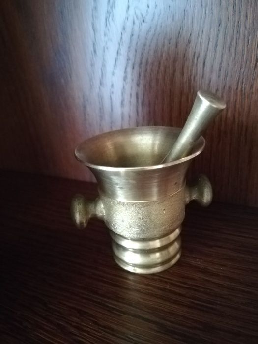 Moździerz mosiężny , kupidyn amor