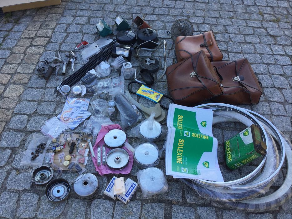 Material peças mobylette mobilete motobecanem peugeot solex