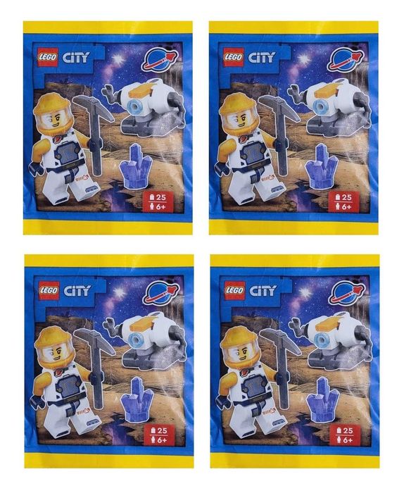 LEGO City zestaw 4szt. foilpack - SZ41