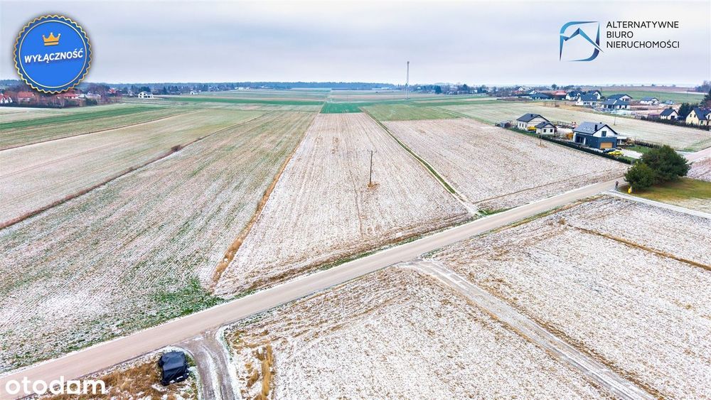 Duża działka budowlano-rolna 20 min od Lublina