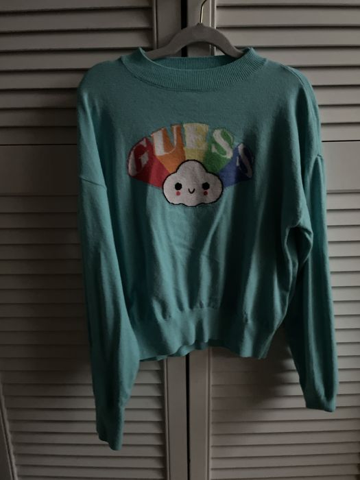 Guess oryginalny sweterek dla dziewczynki r.12 chmurka