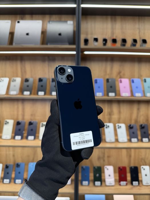 Магазин! Гарантія! 100% АКБ iPhone 14 128Gb Midnight Neverlock айфон